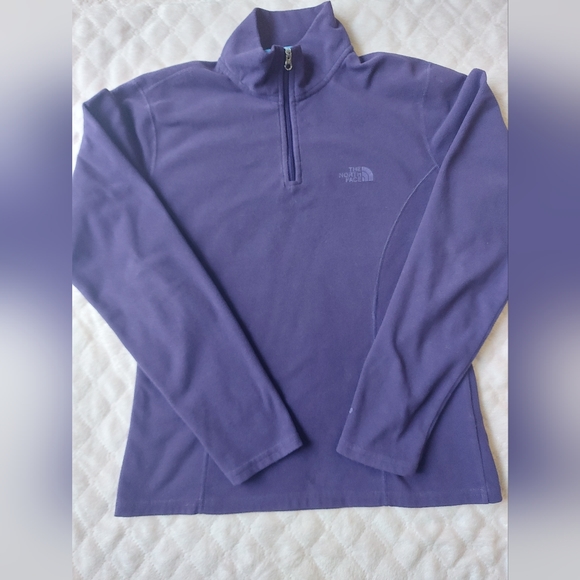 Women North Face 1/4 Zip pullover  Jacket Size S-P - Picture 2 of 10